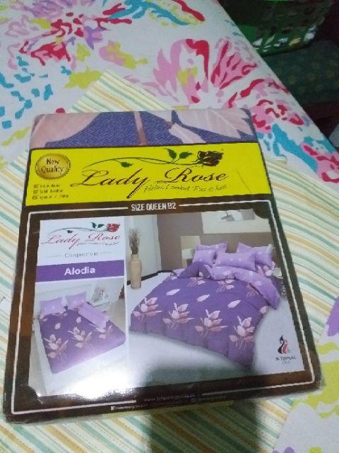 Sprei Lady Rose 160x200 Queen Terlaris Alodia