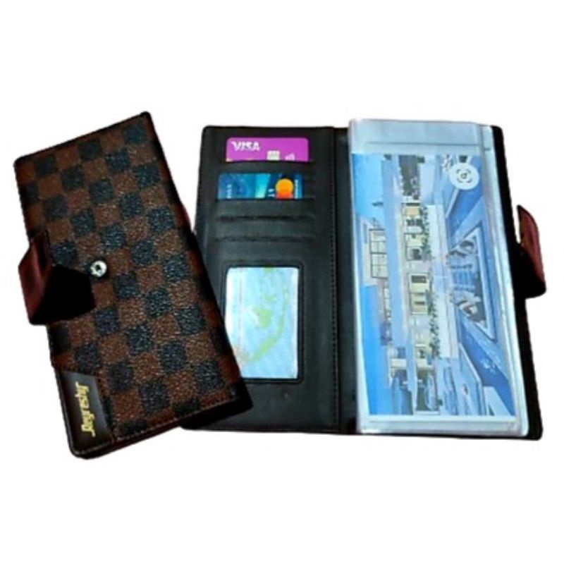 dompet pintar wallet organizer pengatur keuangan bulanan model penutup kancing spesial edition