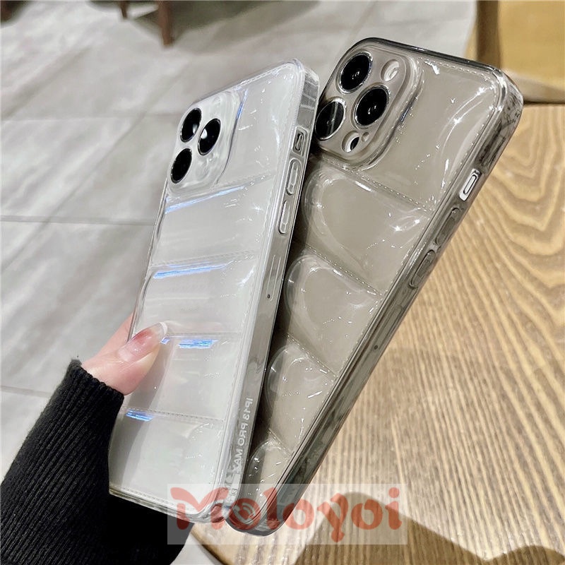 Soft Case Silikon TPU Transparan Tahan Banting Untuk iPhone 11 13 12 Pro MAX XR 7plus 8plus X XS MAX 7 8 Plus SE 2020