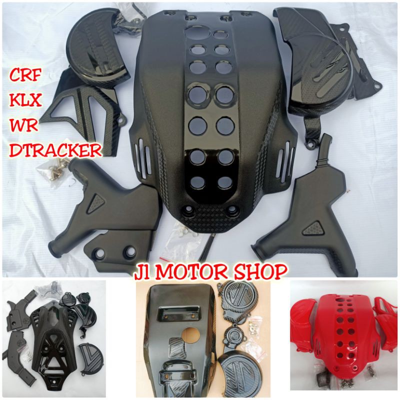 Pelindung - Tutup Cover Mesin Engine Blok Rangka CRF 150 L CRF150 L KLX D-Tracker 150 - WR155 WR 155