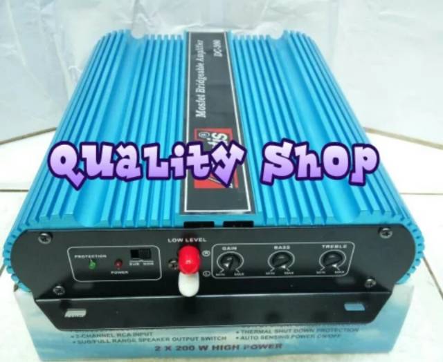 power atlantis 2 channel dc-300 bisa jadi monoblok atau stereo