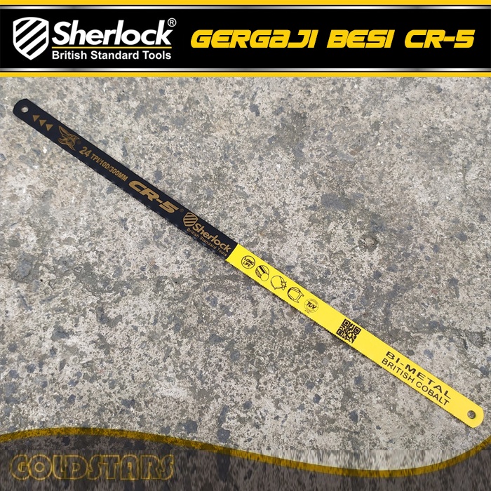 Gagang Gergaji Besi Sherlock (Aluminium Frame) 12 inch