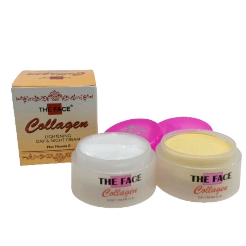 THE FACE COLLAGEN CREAM SIANG MALAM