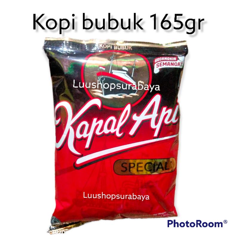 

Kapal Api Kopi Hitam Bubuk Special 160gr