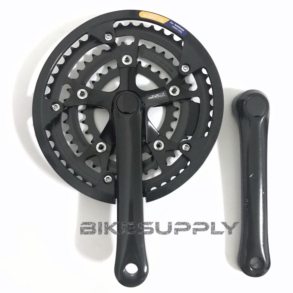 Crank Set Oval Shimano Exage 400LX Biopace-SG M400 Japan Diskon
