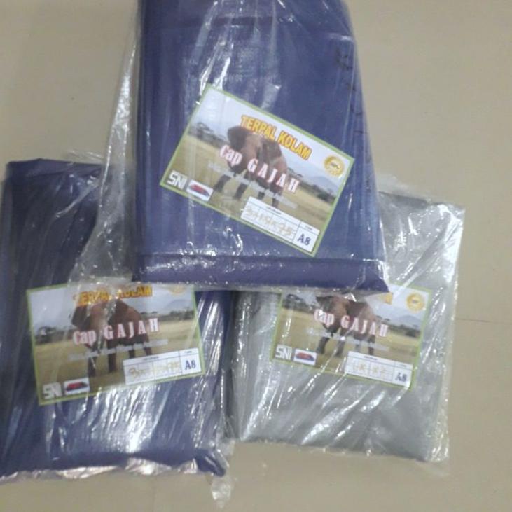 Bagus Dipakai.. Kolam Terpal Ikan SNI A12 dan A8 Kotak Besar 4x2x1 3x3x1 3x2x1 Budidaya Lele