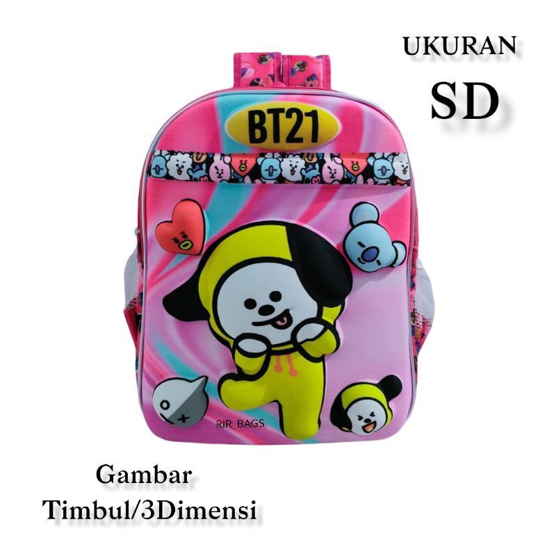 Tas Ransel Anak Karakter  / Tas Sekolah Anak / Tas Anak Karakter / Tas Anak kpop - tas anak