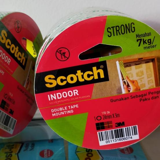 

♘ Double Tape Foam Mounting Scotch 24mm x 3m ➺