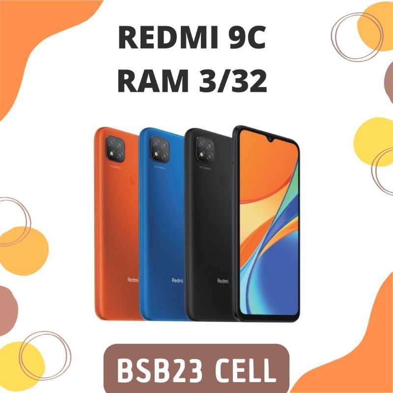 Redmi 9c 3/32 garansi resmi