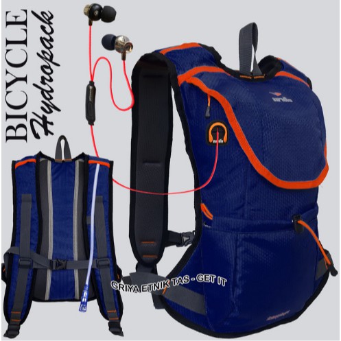Tas Sepeda Ransel Pria Elbrus - Tas Ransel Laki laki Hydropack Laptop - Tas Punggung