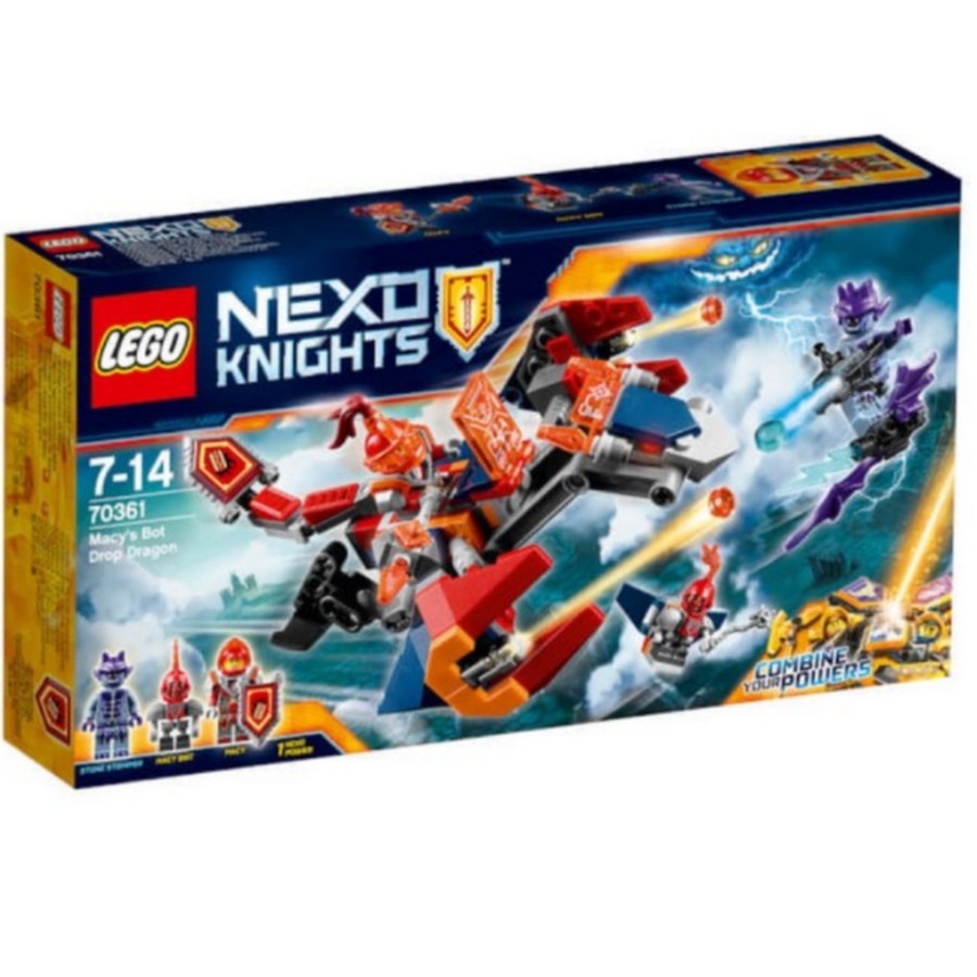 Toys Store -  LEGO 70361 - Nexo Knights - Macy's Bot Drop Dragon