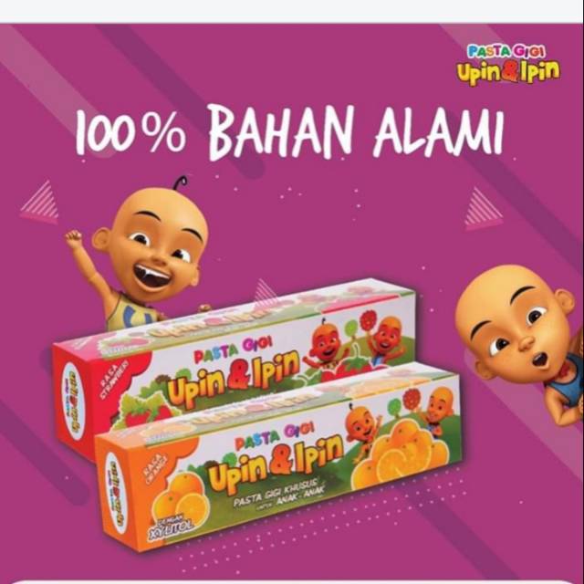 Pasta gigi upin &amp; ipin 50g