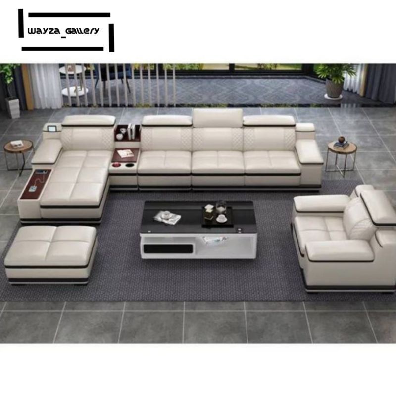 Sofa Kulit Sintetis Sofa Kulit Mewah Sofa Model Terbaru Kualitas Premium