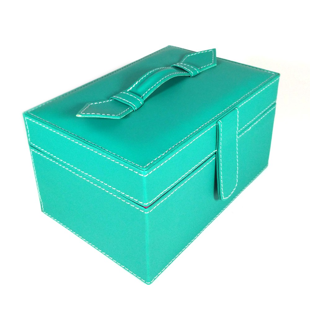 Kotak Box Perhiasan Kalung Gelang Cincin &amp; Aksesoris 21x14x11 cm - Tosca dlm Fanta