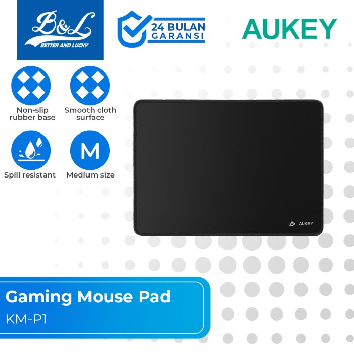 AUKEY Gaming Mouse Pad Non-Slip Base Spill Resistant KM-P1