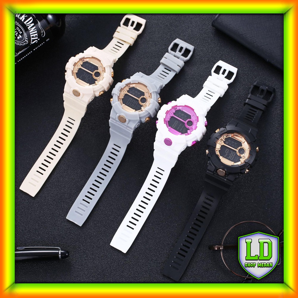 Jam Tangan Waterproof Untuk wanita pria dan anak anak Sport Fashion terlaris