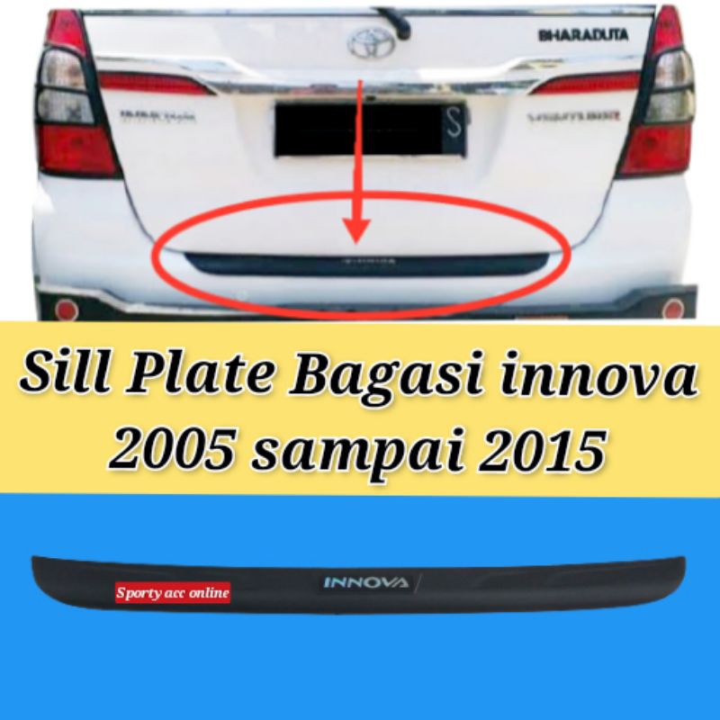 Sill plate Bagasi innova 2005-2015