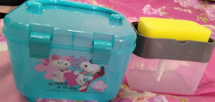Tempat Sponge Cuci Piring/dispenser Sabun Cuci Piring Oll-235