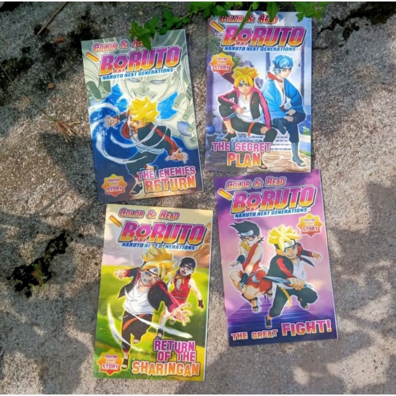 

Buku Mewarnai Boruto