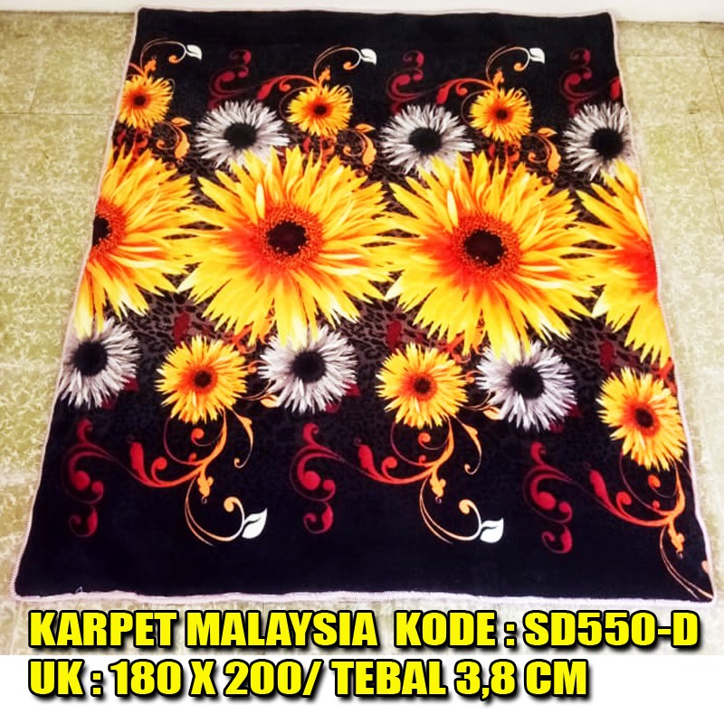 Karpet Malaysia / Ambal Malaysia Uk. 6 kk (180 x 200 ) Bahan Bulu Karpet Bulu malaysia