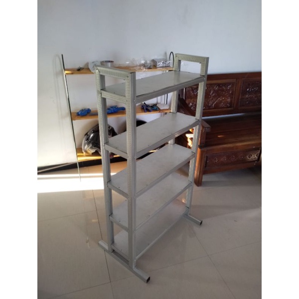 rak ikan cupang susun 5 baja ringan