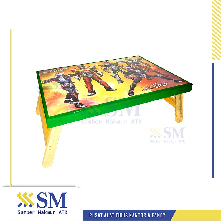 MEJA BELAJAR LIPAT KECIL KAYU