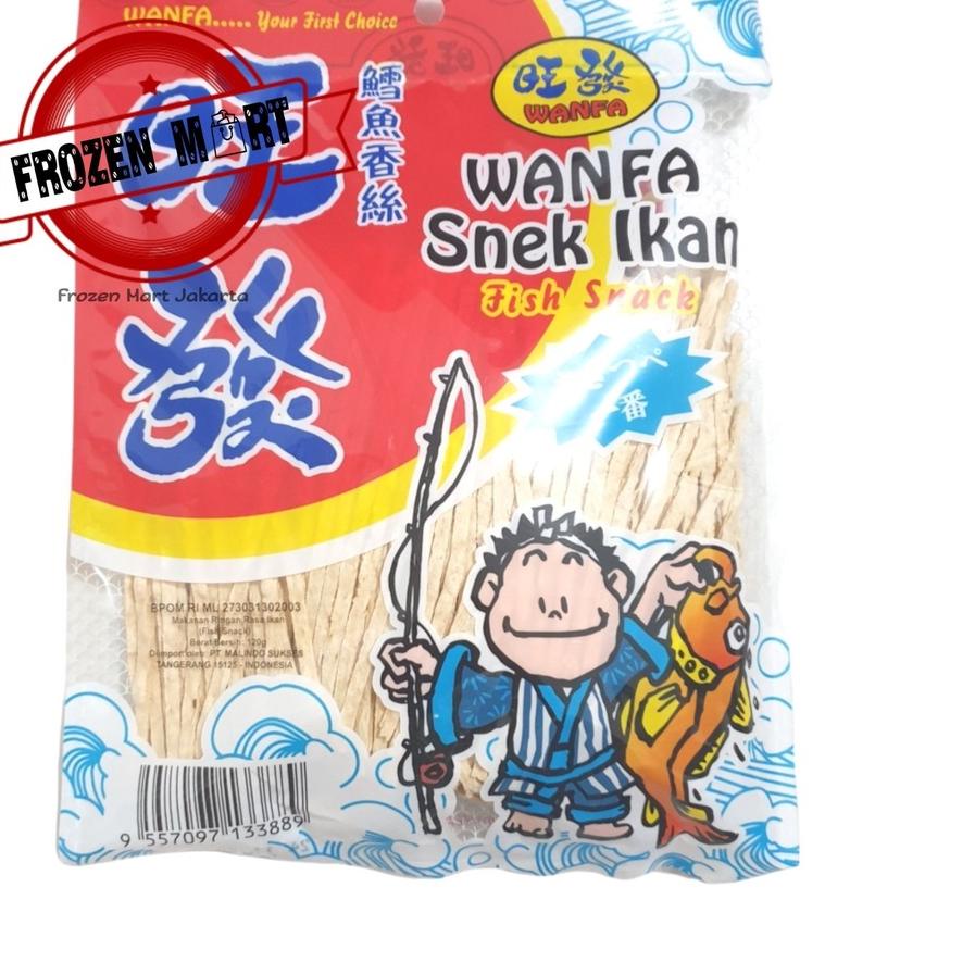

WANFA Snek Ikan / Fish Snack 120 Gr ナ