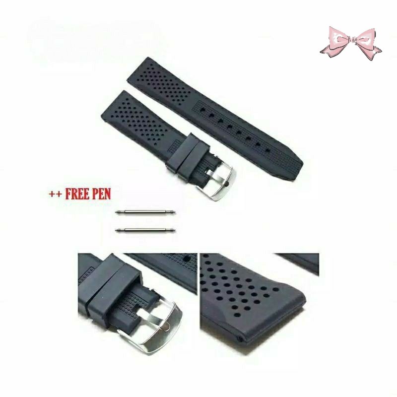 STRAP TALI JAM TANGAN SEIKO CITIZEN ORIENT UKURAN 22MM TALI JAM SEIKO