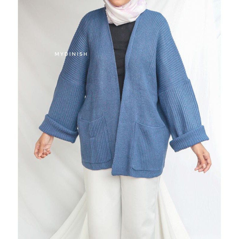 Lady Oversize - Cardigan Rajut Wanita