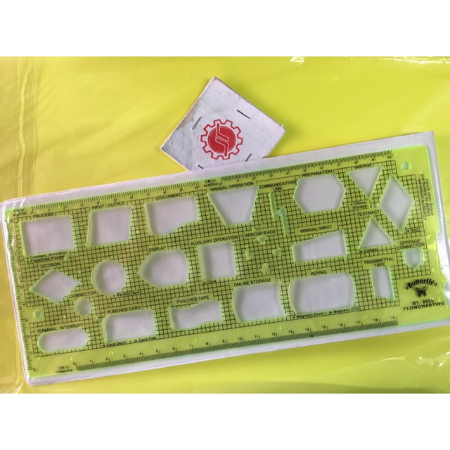 

Penggaris teknik Butterfly BT-2020