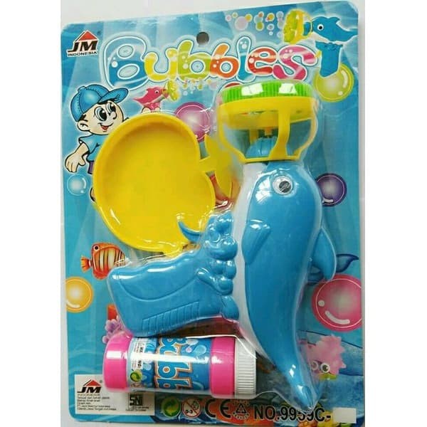 Gelembung Busa Bubble Gun Mainan Anak Tembakan Gelembung Balon - 1 PCS (Random Color)