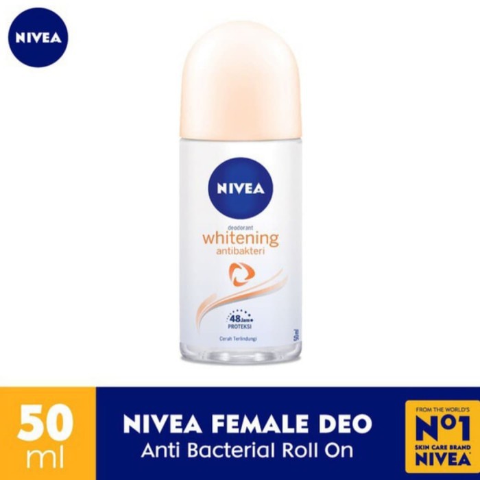 Nivea Roll On Whitening Anti Bakterial 50 mL