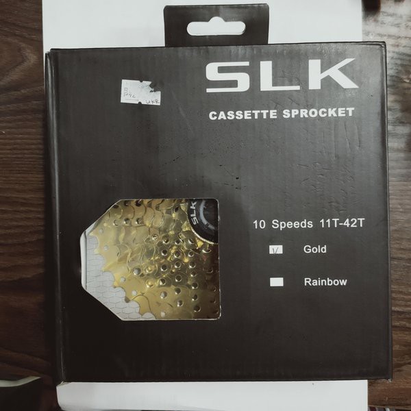 SPROCKET SLK 10 SPEED 11-42T GOLD