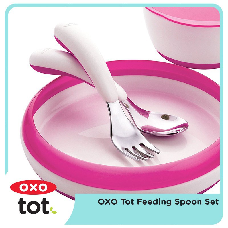 OXO TOT FORK &amp; SPOON SET