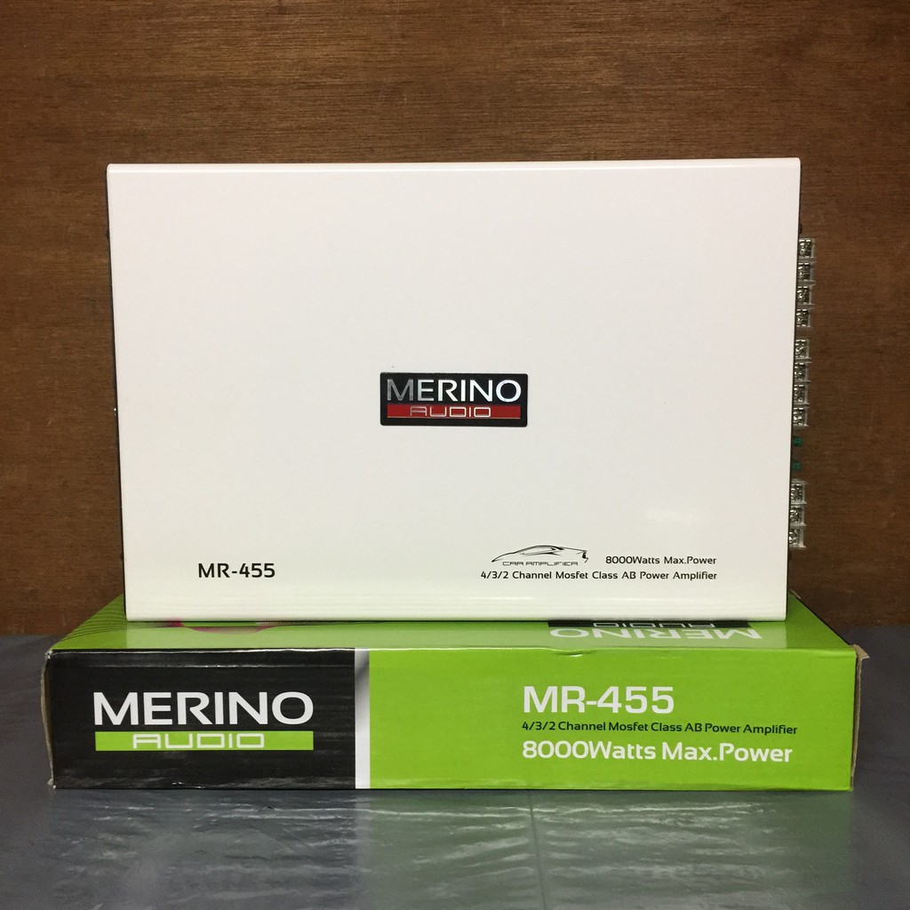 Power Merino MR455 - 4 Channel - Power Amplifier Audio Mobil