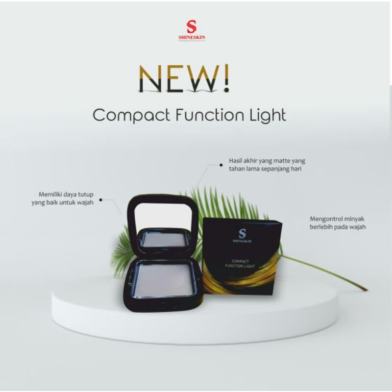 bedak padat shineskin compact funcion light ss