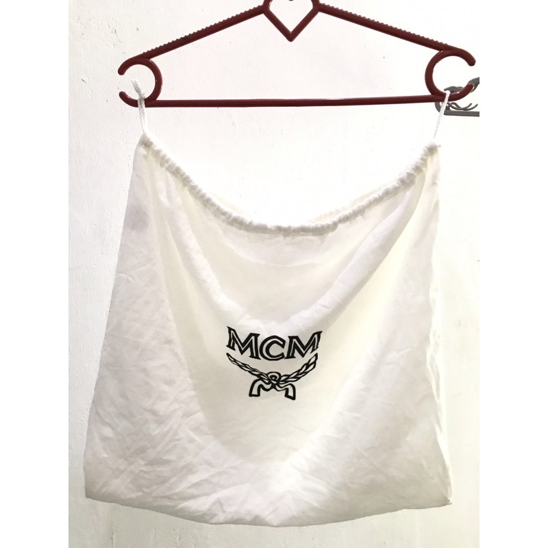 MCM dustbag dust bag original authentic tas kulit preloved