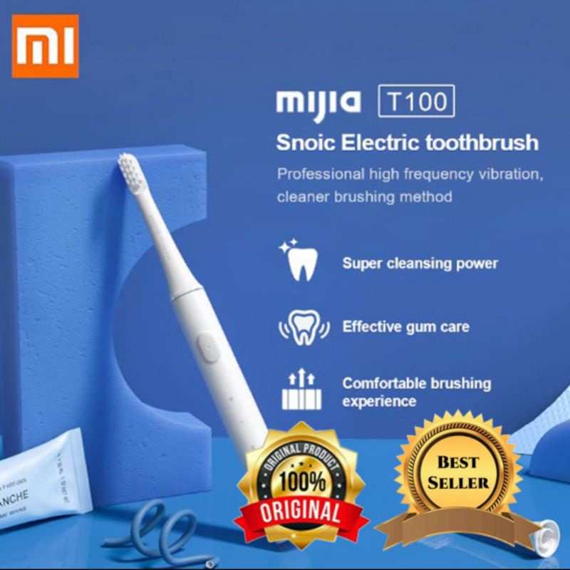 Mijia Sonic T100 Electric toothbrush - Sikat gigi elektrik