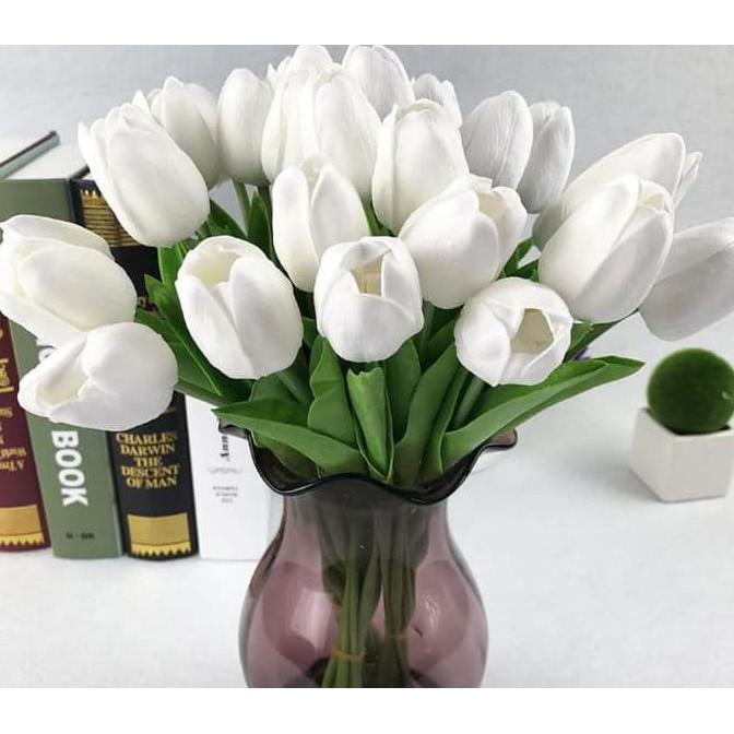 TERMURAH  Grosir BUNGA PLASTIK TULIP / BUNGA ARTIFICIAL TULIP
