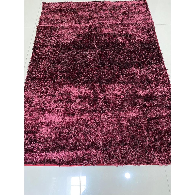 Carpet KARPET PERMADANI CENDOL KILAP GLOSSY ANTI SLIP TEBAL PREMIUM SUPER QUALITY 165X270