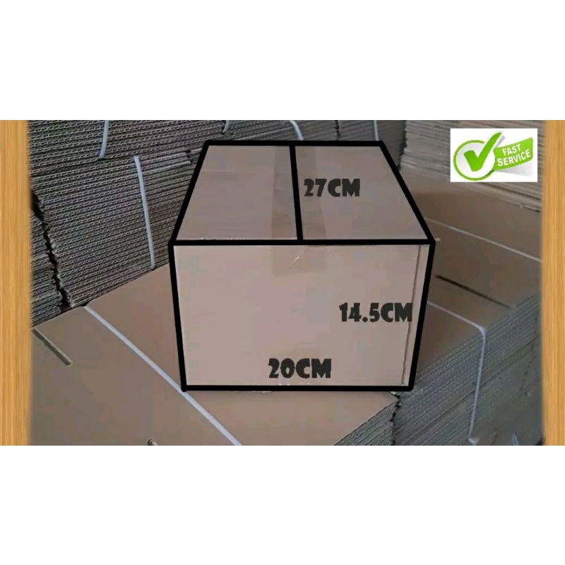 

Tambahan Kardus untuk packing 27x20x14.5cm