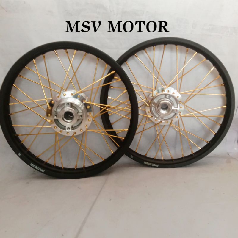 VELG SUPRA X 125 DOBEL DISC RING 17/140/140
