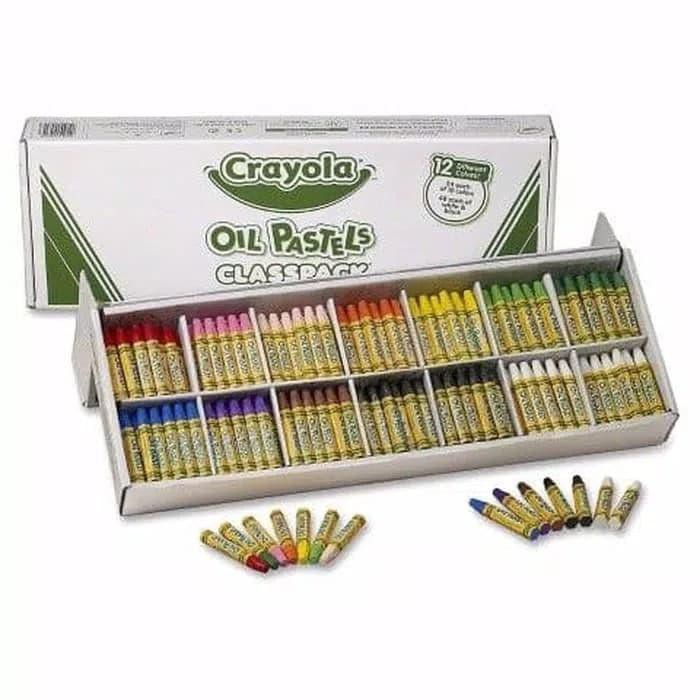 

Art / Crayola 52-4629 Oil Pastels Class Pack Jumbo Size - 336 Batang