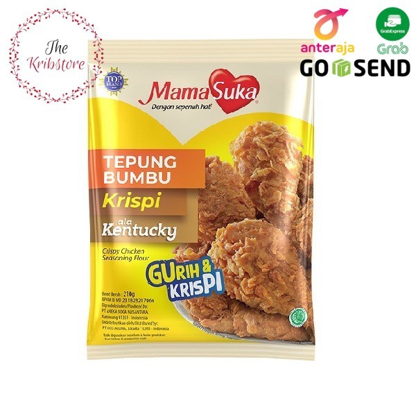 

MAMASUKA Mama Suka Tepung Bumbu Krispi Ala Kentucky 210 gr