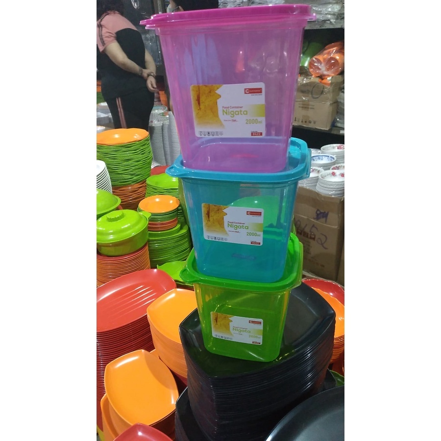 Toples Clio Nigata Warna Ukuran 2000ML / Toples Nigata Warna