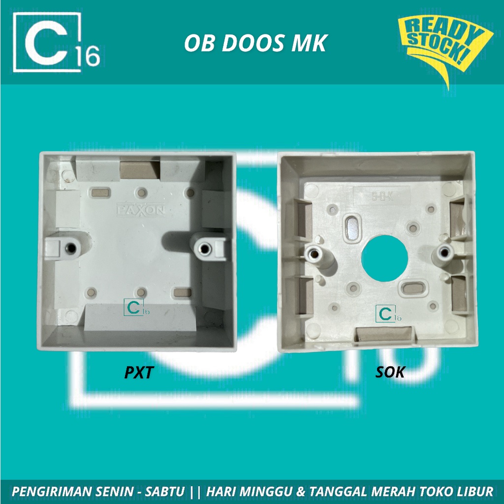 Outbow Dus Doos Dudukan Stop Kontak Outbow Dus Kotak Putih Termurah