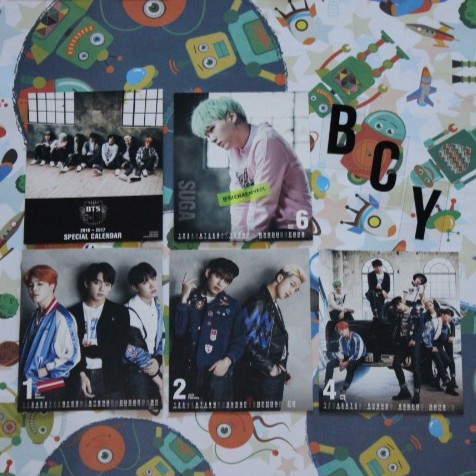 BTS RUN Special Calender