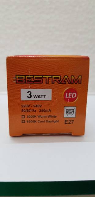 Lampu LED Bestram 3 Watt