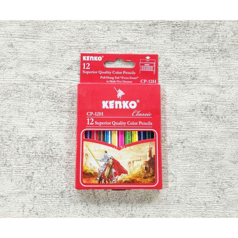 

pensil warna kenko pendek ( 12 warna )