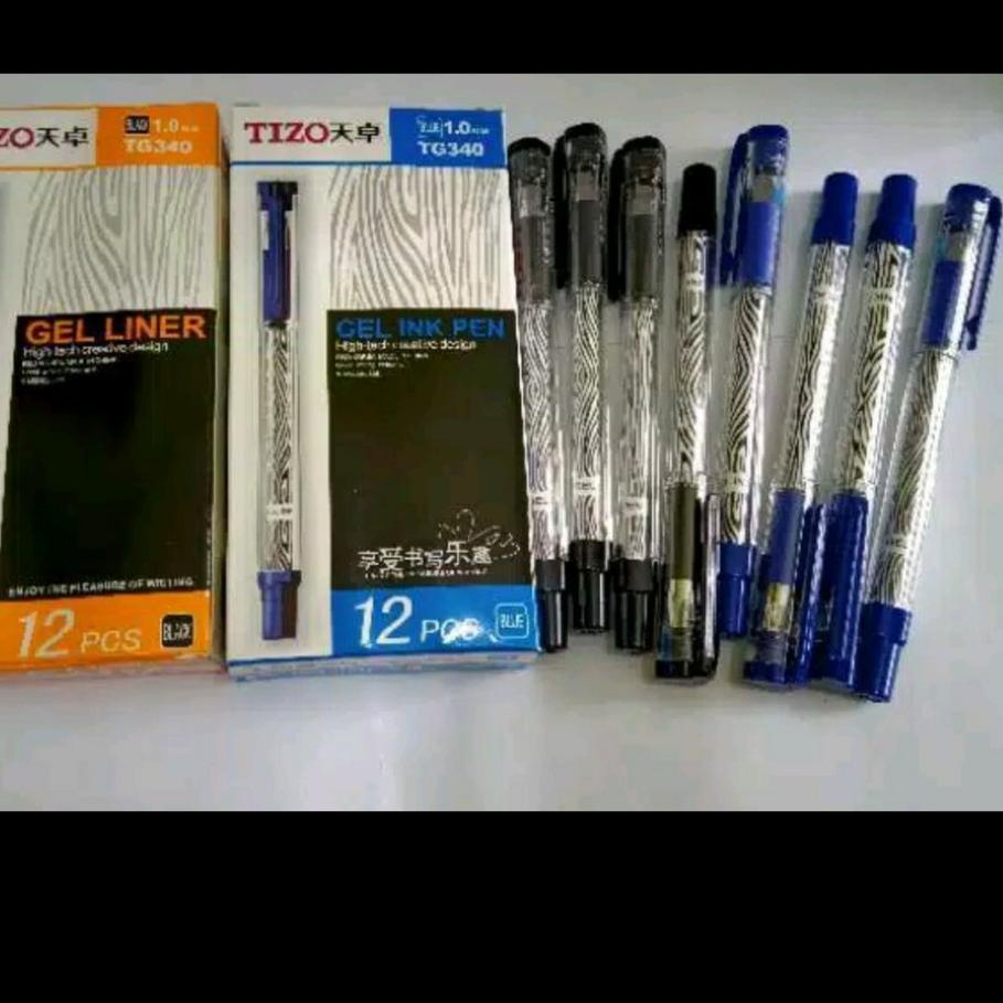 

|Stock terbaru!!!|Termurah|Diskon Besar!!!!! 1 Lusin/ 12 Pcs Gel Pen tizo tg 340 1.0mm Pulpen Tizo Tg 340 Pulpen Gel Tizo Gel Ink Pen Tizo Tg-340 ✅Mantul ⚡ale❤